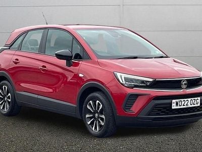 Used Vauxhall Crossland Design Edition 83 HP (61 kW) 2022 Red SUV