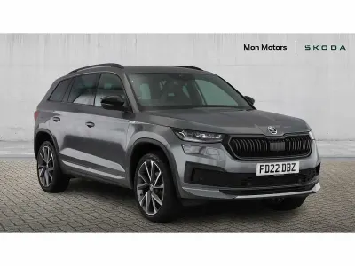 Used Skoda Kodiaq SportLine 150 HP (110 kW) 2022 Graphite grey metallic SUV