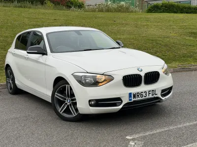 Used BMW 116 Sport Line 2013 White Hatchback