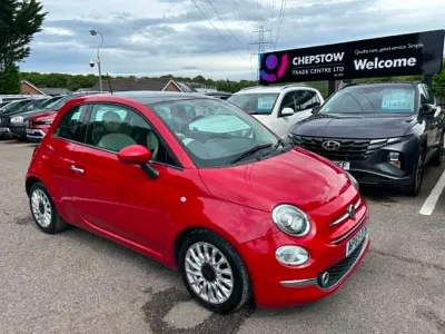 Used Fiat 500 Lounge 69 HP (50 kW) 2015 Red Hatchback