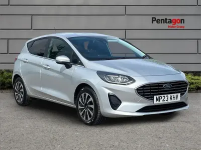 Used Ford Fiesta Titanium 99 HP (72 kW) 2023 Silver Hatchback