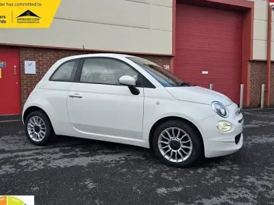 Used Fiat 500 Pop Star 69 HP (50 kW) 2017 White Hatchback