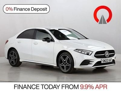 Used Mercedes A250 AMG Line Premium 218 HP (160 kW) 2022 White Sedan