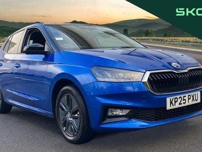 Blue Used 2024 Skoda Fabia Colour Edition Hatchback | £15,640 (Fair price)