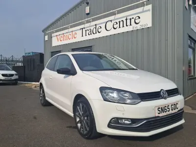 Used VW Polo Design 2015 White Hatchback