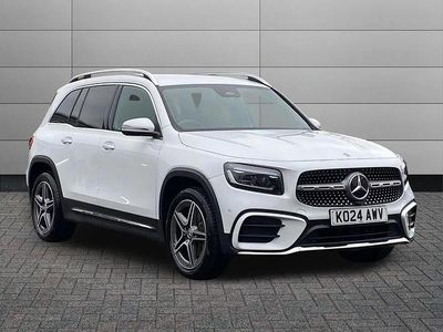 White Used 2024 Mercedes GLB200 AMG Line Premium SUV | £32,950 (Fair price)