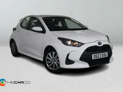 Used Toyota Yaris 2023 White Hatchback