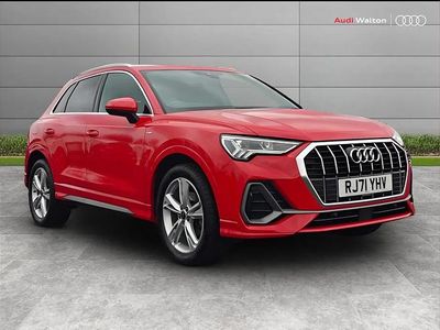 Red Used 2022 Audi Q3 S-Line SUV | £25,190 (Good price)