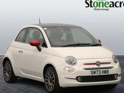Used Fiat 500 Red 69 HP (50 kW) 2022 White Hatchback
