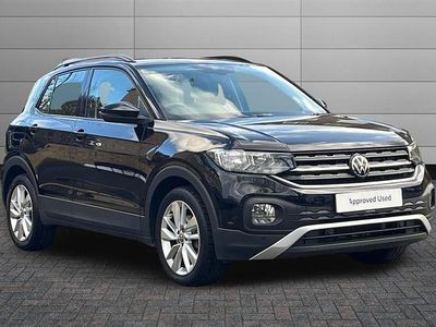 Used VW T-Cross SE 110 HP (80 kW) 2022 Black SUV