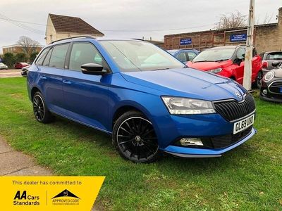 Used Skoda Fabia Monte Carlo 95 HP (69 kW) 2020 Blue Hatchback