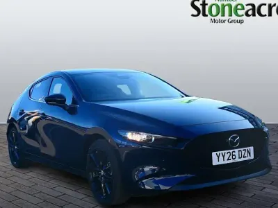 New Mazda 3 Homura-Line 140 HP (102 kW) 2025 Blue Hatchback