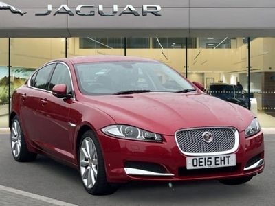 used Jaguar XF 2.2d [200] Portfolio Racing Red With Keyless Entry Diesel Automatic 4 door Saloon at Swindon