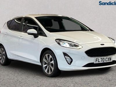 White Used 2021 Ford Fiesta Trend Hatchback | £11,044 (Fair price)