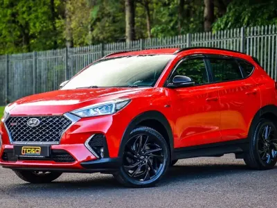Used Hyundai Tucson N Line 177 HP (130 kW) 2020 Red SUV