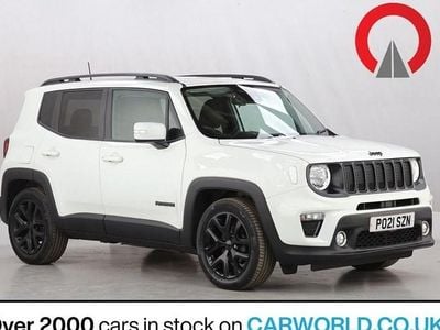 Used Jeep Renegade Night Eagle 120 HP (88 kW) 2021 White SUV