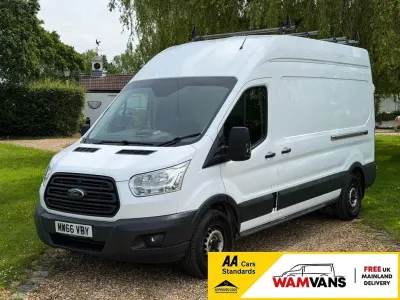 Used Ford Transit 125 HP (91 kW) 2016 White Van