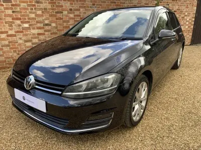 Used VW Golf VII Highline 2014 Black Hatchback