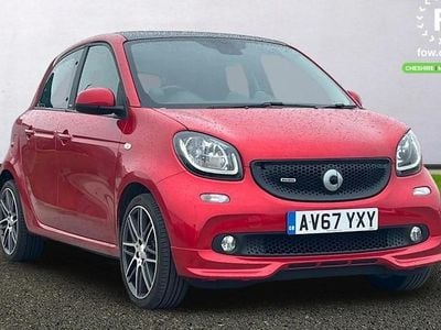 Used Smart ForFour Brabus Xclusive 109 HP (80 kW) 2017 Red Hatchback