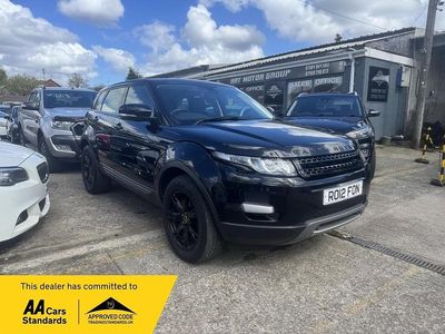 Używany Land Rover Range Rover evoque Pure 2012 Czarny SUV