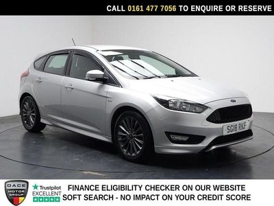 Used Ford Focus ST-Line 140 HP (102 kW) 2018 Silver Hatchback