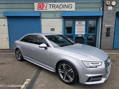 Used Audi A4 S-Line 150 HP (110 kW) 2018 Silver Sedan