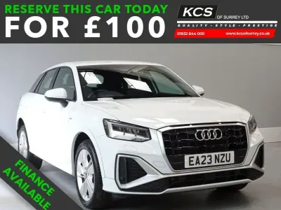 Used Audi Q2 S-Line 150 HP (110 kW) 2023 White SUV