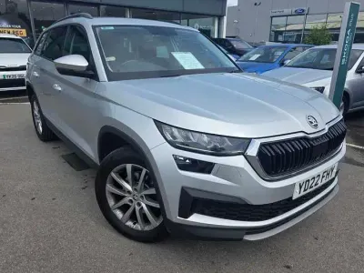 Used Skoda Kodiaq SE 150 HP (110 kW) 2022 Silver SUV
