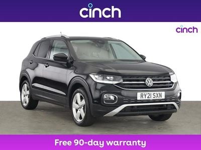 Black Used 2021 VW T-Cross SEL SUV | £11,849 (Fair price)