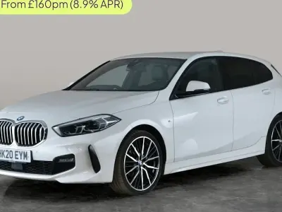 Used BMW 116 M Sport 116 HP (85 kW) 2020 White Hatchback