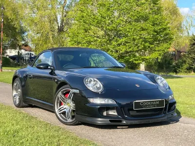 Used Porsche 911 Carrera 4S Cabriolet 350 HP (257 kW) 2007 Blue Cabriolet