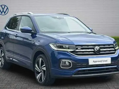 Used VW T-Cross R-line 110 HP (80 kW) 2022 Blue SUV