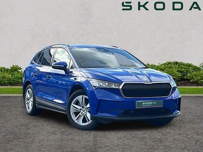 Used Skoda Enyaq iV ecoSuite 131 kW (179 HP) 2021 Blue SUV