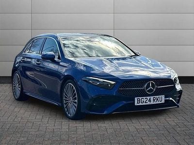 Used Mercedes A180 AMG Line Premium Plus 134 HP (98 kW) 2024 Blue Hatchback
