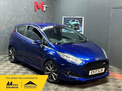 Usado Ford Fiesta ST-Line 2017 Azul Citadino