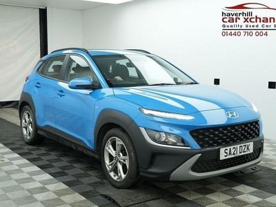 Second-hand Hyundai Kona SE 120 CP (88 kW) 2021 Albastru SUV