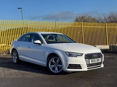 White Used 2016 Audi A4 Sport Sedan | £8,694 (Fair price)