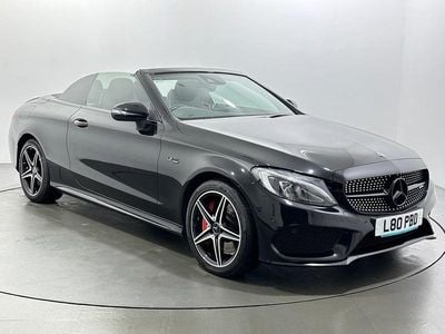 Used Mercedes C43 AMG AMG 367 HP (269 kW) 2018 Black Cabriolet