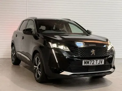 Used Peugeot 3008 GT-line 131 HP (96 kW) 2022 Black SUV