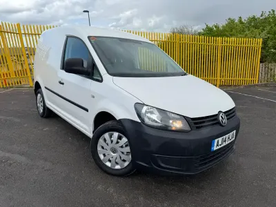 Used VW Caddy Startline 102 HP (75 kW) 2014 White MPV