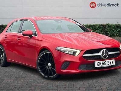 Used Mercedes A180 116 HP (85 kW) 2019 Red Hatchback