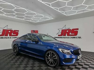 Blue Used 2016 Mercedes C250 AMG Line Premium Coupe | £13,950 (Expensive)