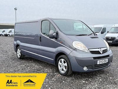 Used Vauxhall Vivaro Sportive 115 HP (84 kW) 2013 Blue MPV