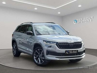Used Skoda Kodiaq SportLine 150 HP (110 kW) 2022 Grey SUV