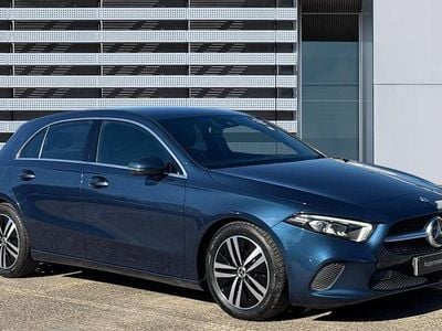Used Mercedes A180 116 HP (85 kW) 2020 Blue Hatchback