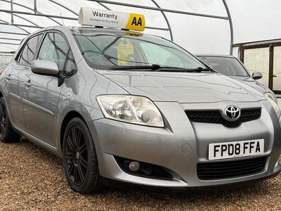 Silver Used 2008 Toyota Auris SR Hatchback | £2,349 (Fair price)