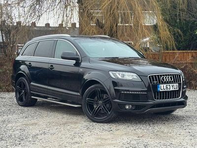 Used Audi Q7 S-line plus 245 HP (180 kW) 2013 Black SUV
