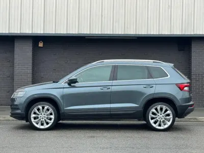 Gebraucht Skoda Karoq 150 PS (110 kW) 2018 Grau SUV