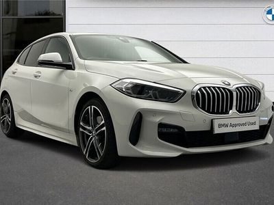 Used BMW 118 M Sport 140 HP (102 kW) 2021 White Hatchback