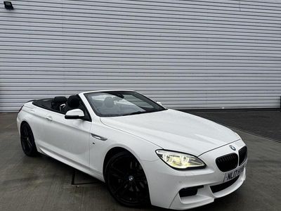 Used BMW 640 Cabriolet M Sport 2017 White Cabriolet